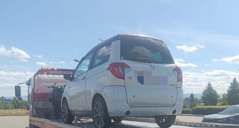 Autoroute A89 : il roule en voiturette positif à l’alcool et au cannabis