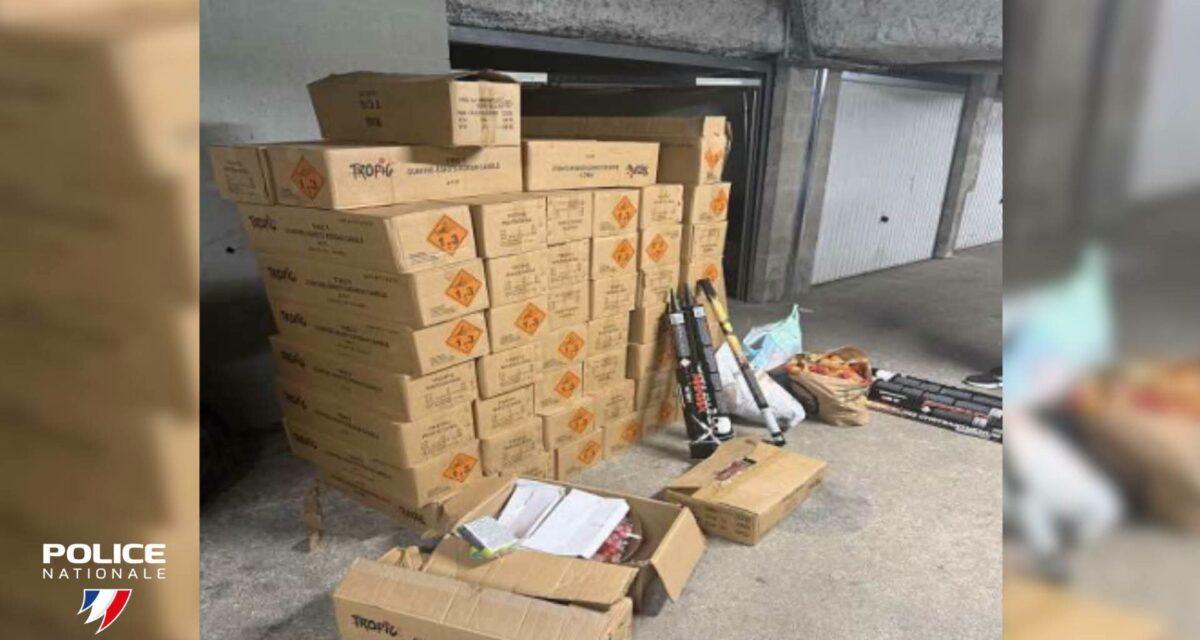 Trafic de mortiers : 2 000 engins explosifs découverts dans un box secret en Seine-et-Marne