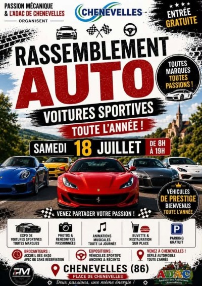 Rassemblement Auto voitures sportives