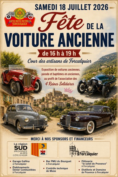 Fête de la voiture ancienne