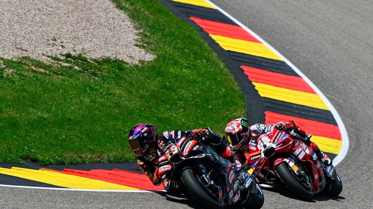 MotoGP : Bagnaia, un week-end allemand sous haute tension et sans panache