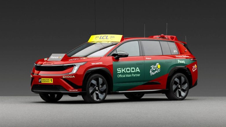 Skoda Peaq : le nouveau SUV star du Tour de France mais pas sur toutes les étapes