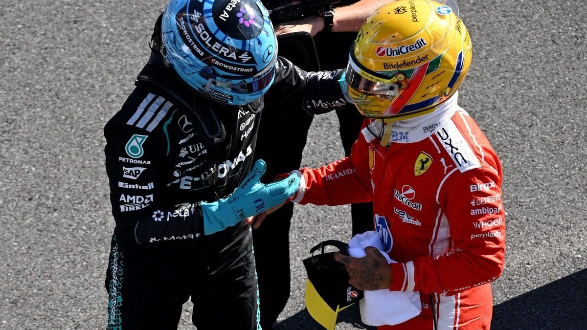 F1 : Russell déconcerté par le rythme illogique de Ferrari à Silverstone
