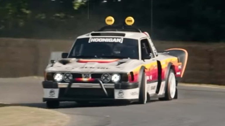 Travis Pastrana, la Subaru Brat et le défi de Goodwood