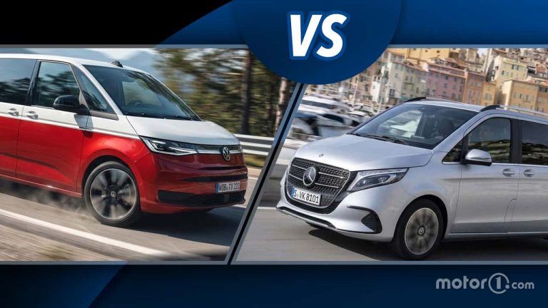 Volkswagen Multivan vs Mercedes Classe V : le choc des géants familiaux